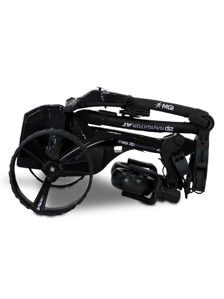 MGI Zip Navigator All Terrain 2024 Motorised Golf Buggy Black GolfBox